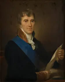 Portrait of Stanislaw Wodzicki, 1819. Creator: Jozef Peszka