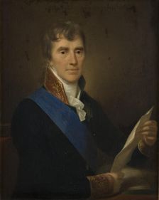 Portrait of Stanislaw Wodzicki, 1819. Creator: Jozef Peszka