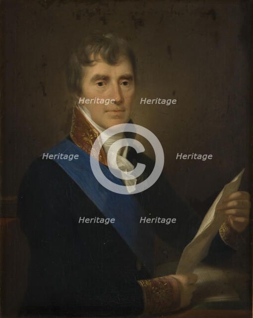 Portrait of Stanislaw Wodzicki, 1819. Creator: Jozef Peszka.