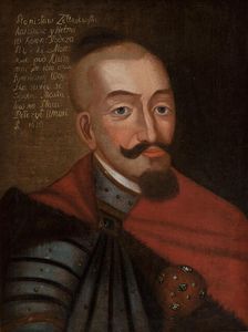 Portrait of Stanislaw Zólkiewski (1547-1620), Grand Hetman of the Crown. between 1650-1750. Creator: Unknown