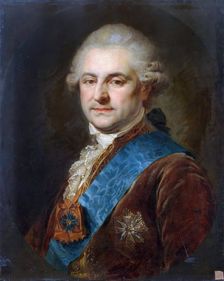 Portrait of Stanislas-Auguste Poniatowski, 1788. Creator: Johann Baptist Lampi I