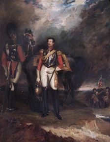 Portrait of Stapleton Cotton, Viscount Combermere, British soldier, 1839. Artist: John Hayter