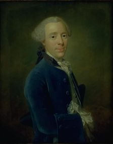 Portrait of State Counsellor Johan Henrik Kirchhoff, 1726-1763. Creator: Johan Horner