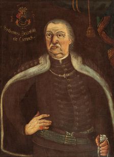 Portrait of Stefan Desseöffy de Csernek, first half of the 18th century. Creator: Unknown