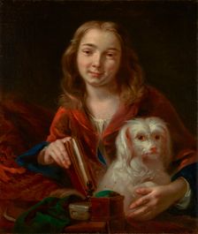 Portrait of Stefania Jaronska née Glowacka, between 1845-1855. Creator: Rafal Hadziewicz
