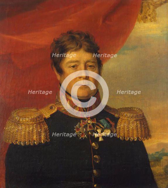 Portrait of Stepan V. Dyatkov (1759 - after 1818), 1826. Creators: George Dawe, Workshop of George Dawe.