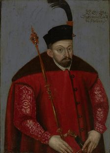 Portrait of Stephan Báthory (1533-1586), King of Poland and Grand Duke of Lithuania, ca. 1600. Creator: Anonymous