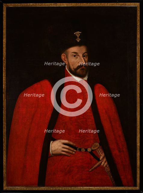 Portrait of Stephen Báthory (1533-1586), between 1550-1650. Creator: Unknown.