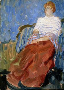 Portrait of Suzanne Dufy 1904. Artist: Raoul Dufy