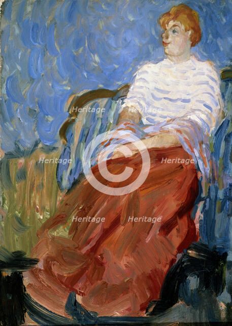 'Portrait of Suzanne Dufy', 1904.  Artist: Raoul Dufy