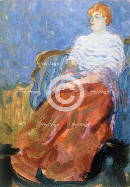 'Portrait of Suzanne Dufy, the Artist's Sister', 1904. Artist: Raoul Dufy