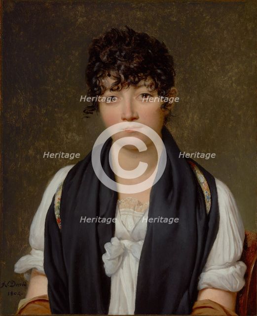 Portrait of Suzanne Le Peletier de Saint-Fargeau, 1804. Creator: Jacques-Louis David.