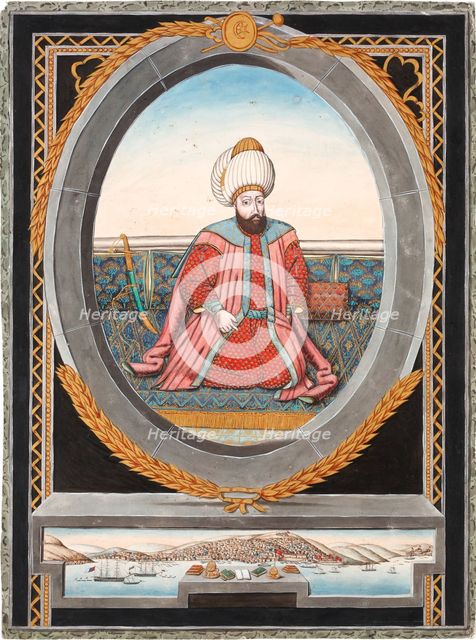 Portrait of Sultan Murad II (1404-1451). Artist: Anonymous  