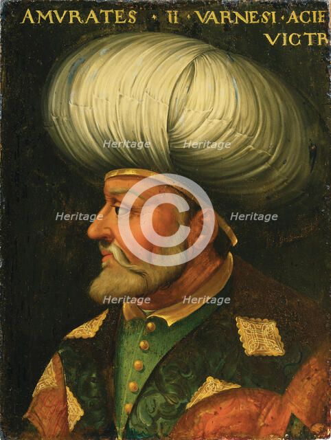 Portrait of Sultan Murad II (1404-1451), . Creator: Dell'Altissimo; Cristofano (1525-1605).