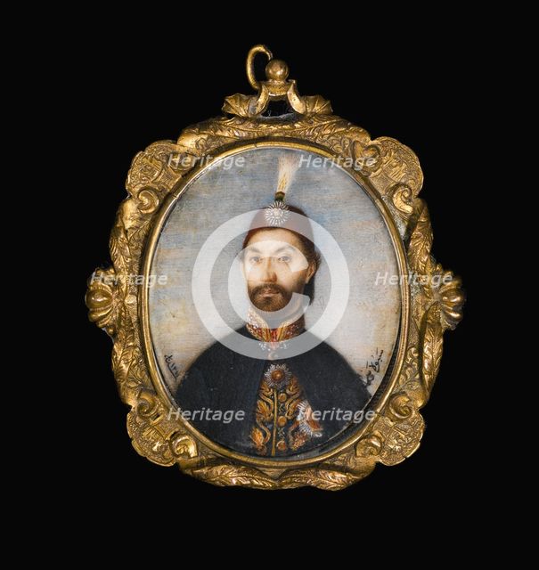 Portrait of Sultan Abdülmecid I, 1854.