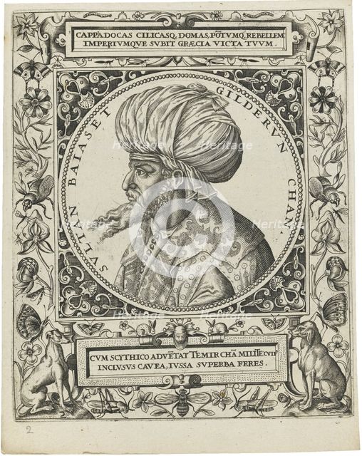 Portrait of Sultan Bayezid I.