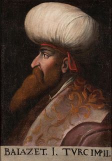 Portrait of Sultan Bayezid I. Creator: Dell'Altissimo, Cristofano (1525-1605)