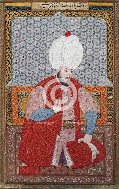 Portrait of Sultan Suleiman I the Magnificent, ca 1603-1617. Creator: Anonymous.