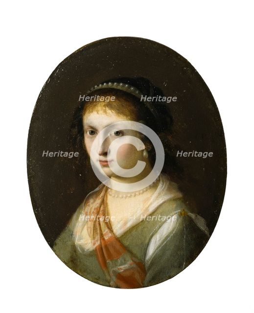 Portrait of Susanna van Collen, c1626. Creator: Cornelis van Poelenburgh.