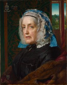 Portrait of Susanna Rose, 1862. Creator: Frederick Sandys (British, 1829-1904)