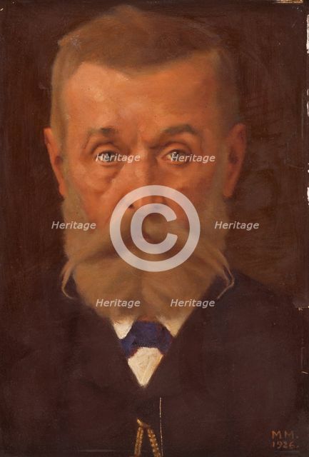 Portrait of Svetozár Hurban Vajanský, 1926. Creator: Milan Thomka Mitrovsky.
