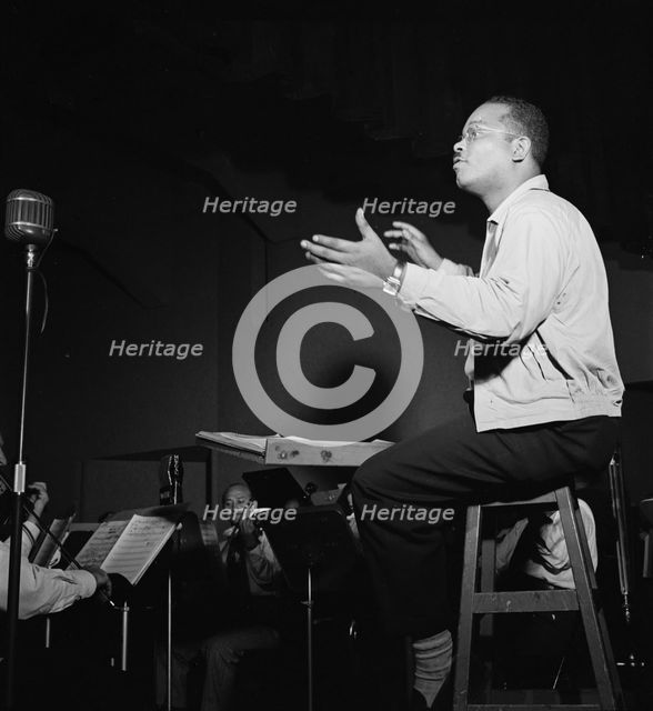 Portrait of Sy Oliver, New York, N.Y., ca. Sept. 1946. Creator: William Paul Gottlieb.