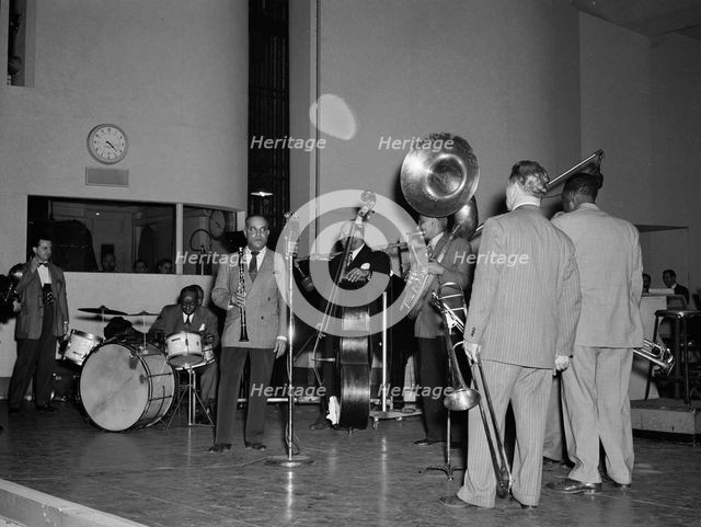 Portrait of Sy Sinclair, 1938. Creator: William Paul Gottlieb.