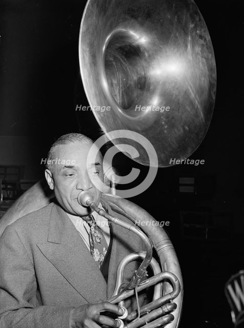 Portrait of Sy Sinclair, 1938. Creator: William Paul Gottlieb.