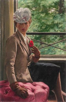 Portrait of Sylvie Boutet de Monvel, 1941. Creator: Boutet de Monvel, Maurice (1851-1913)