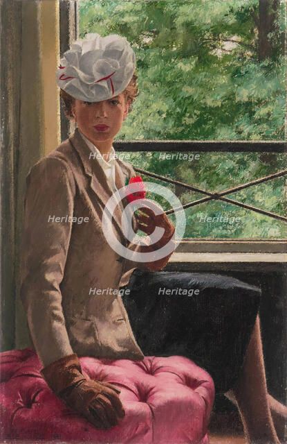 Portrait of Sylvie Boutet de Monvel, 1941. Creator: Boutet de Monvel, Maurice (1851-1913).