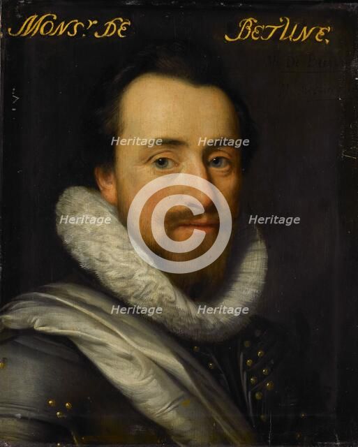 Portrait of Syrius de Bethune (?-1649), Lord of Cogni, Mareuil, le Beysel, Toulon..., c.1615-c.1633. Creator: Workshop of Michiel Jansz van Mierevelt.