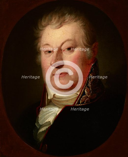 Portrait of Szymon Malewski,1st half of 19th century. Creator: Jozef Oleszkiewicz.