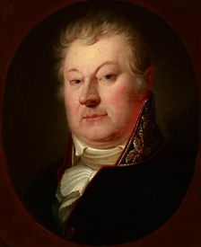 Portrait of Szymon Malewski,1st half of 19th century. Creator: Jozef Oleszkiewicz