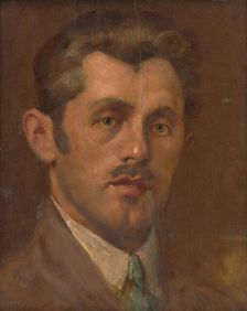Portrait of P. Trunkát, 1934-1936. Creator: Milan Thomka Mitrovsky