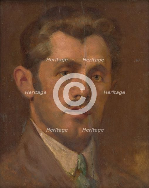 Portrait of P. Trunkát, 1934-1936. Creator: Milan Thomka Mitrovsky.