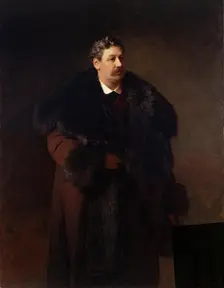 Portrait of P.A. Zubov, 1873. Creator: Johann Köler