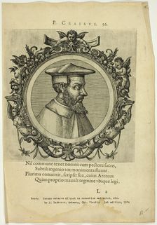 Portrait of P. Crassus, published 1574. Creators: Unknown, Johannes Sambucus