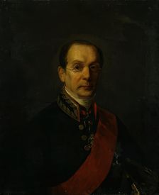 Portrait of P.F. Brock, 1861. Creator: Nikanor Tyutryumov