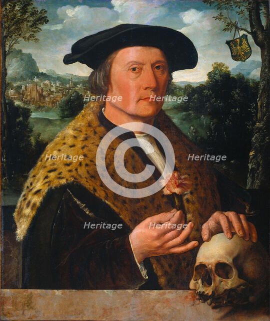 Portrait of Pompeius Occo (1483-1537), 1531. Artist: Jacobsz, Dirck (ca. 1497-1567)