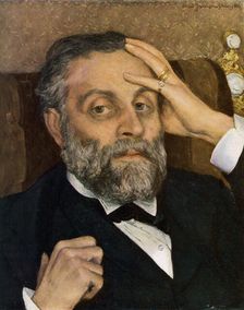 Portrait of Pontus Fürstenberg, 1883 (1945). Artist: Ernst Josephson