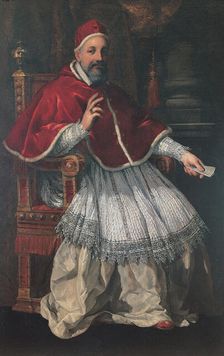 Portrait of Pope Urban VIII, 1624-1626. Creator: Cortona, Pietro da (1596-1669)