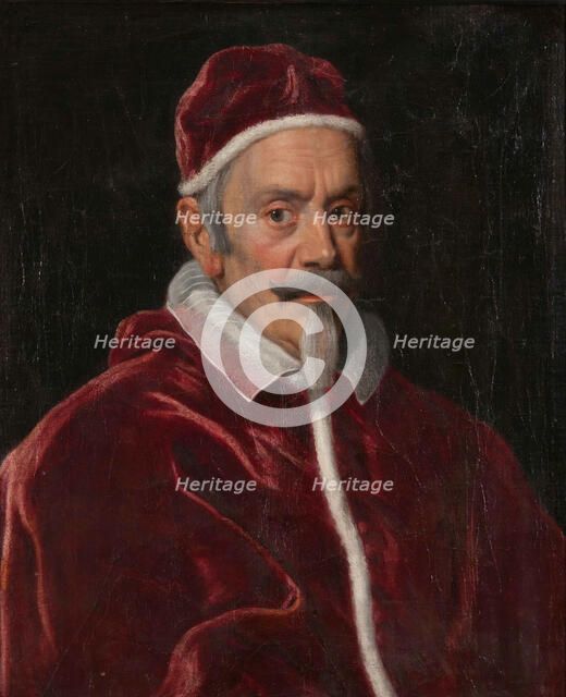 Portrait of Pope Alexander VII, c1650. Creator: Giovanni Battista Gaulli Baciccio.