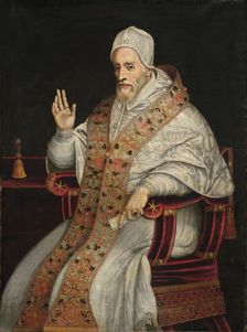 Portrait of Pope Gregory XIV, c1590. Creator: Anonymous