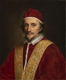 Portrait of Pope Innocent XI (1611-1689), Between 1676 and 1680. Creator: Voet, Jacob Ferdinand (1639-1689)