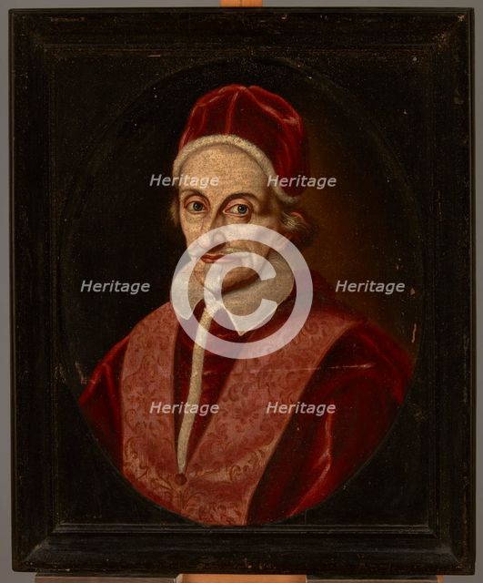 Portrait of Pope Innocent XI (1611-1689), between 1670-1700. Creator: Unknown.