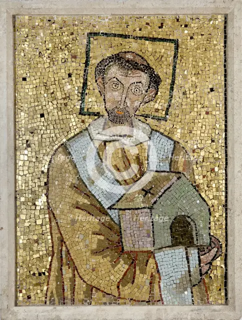 Portrait of Pope John VII, 705-707. Creator: Byzantine Master.