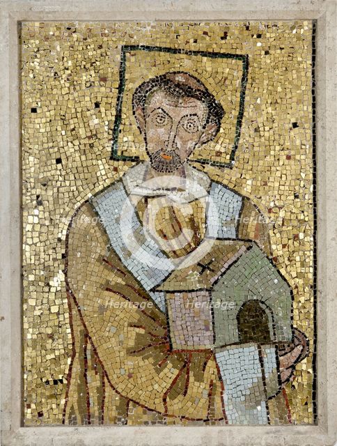 Portrait of Pope John VII, 705-707. Creator: Byzantine Master.