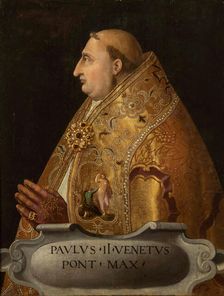 Portrait of Pope Paul II (1417-1471) , c1530. Creator: Anonymous