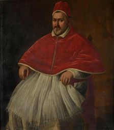 Portrait of Pope Paul V (1552-1621) Copy after Caravaggio, after 1605. Creator: Leoni; Lodovico (1531-1606)