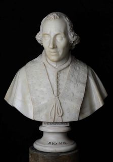 Portrait of Pope Pius VII (1742-1823) , 1807. Creator: Canova; Antonio (1757-1822)